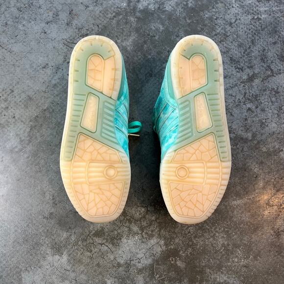 Adidas Rivalry Low x Ren Zhe Cloud Teal Aqua Suede Sneaker Men\'s Size 7 GV9857 main image 5